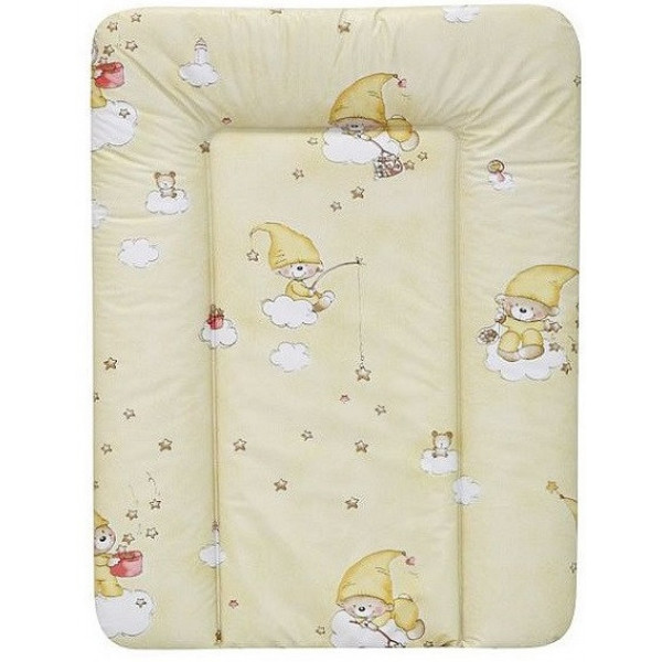 Пеленатор Lorelli SOFT MAT 50x70 yellow